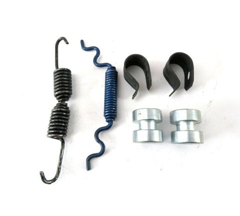 Automann brake hardware kit BHE-7899-Brake, including clips and springs for vehicle braking system repair.