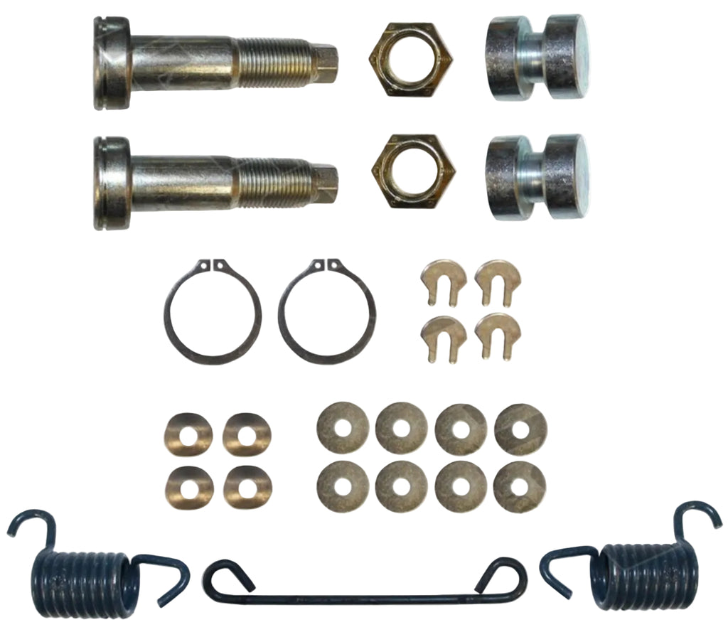 Automann BHE-3291 brake hardware kit with brake components on a white background, designed for vehicle brake system repair.