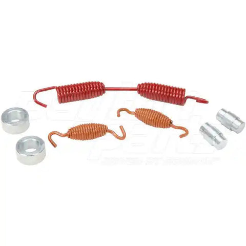 Dayton BHE-1887AHD brake hardware kit with various components for automotive brake system repair, shown in the image.