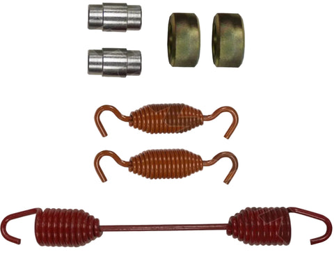 Automann BHE-3801 brake hardware kit with various brake components, essential for vehicle brake system installation.