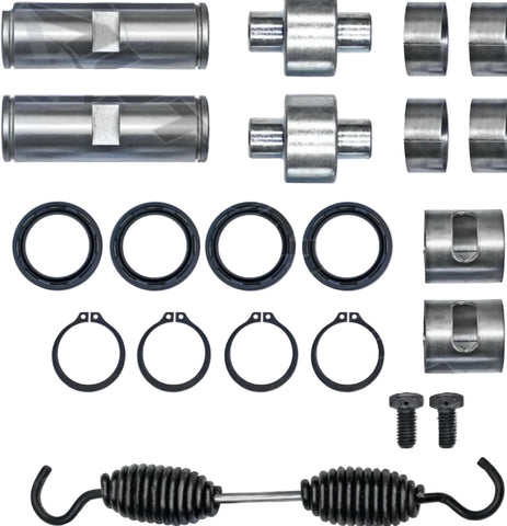 Automann BHE-3992 brake hardware kit with various metal components for vehicle brake system installation.