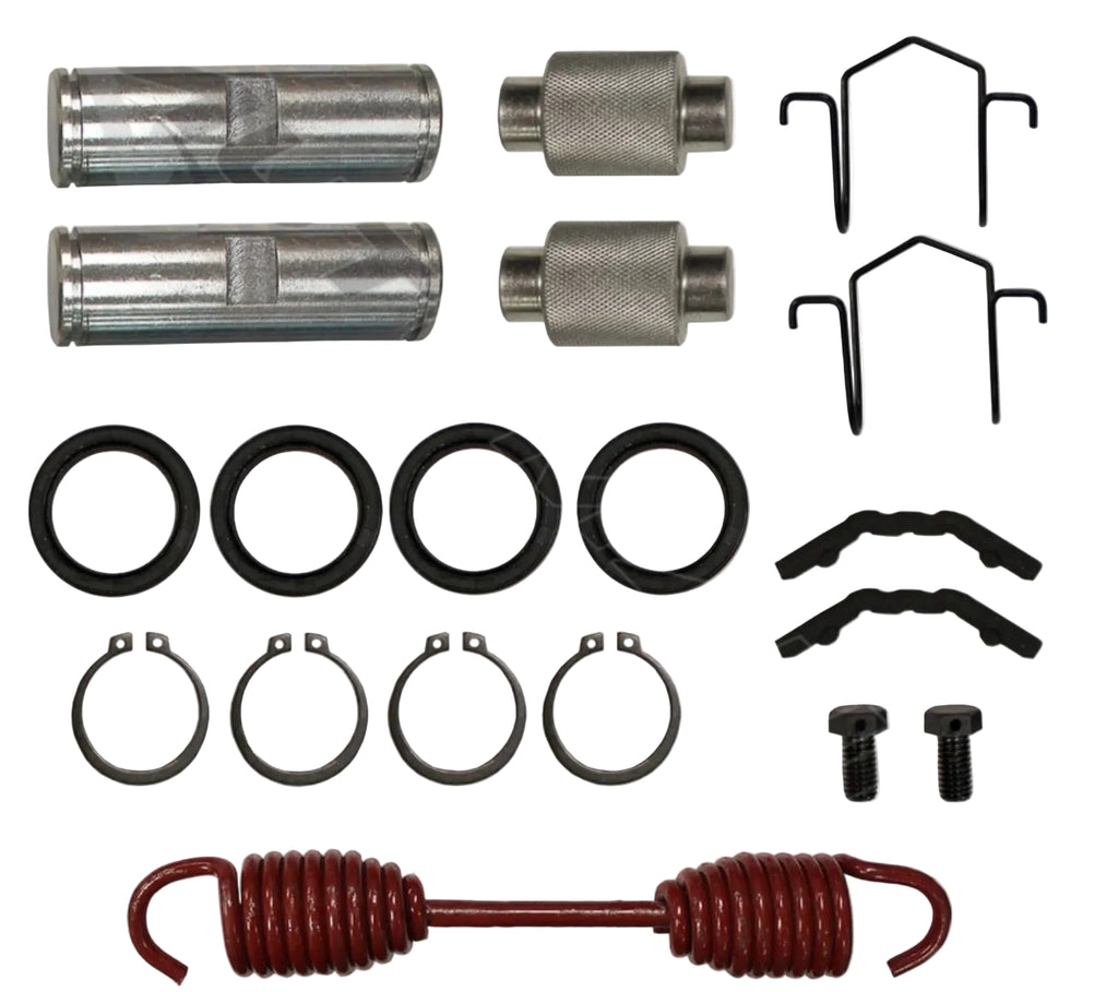Automann BHE-1067HD brake hardware kit with springs and clips for vehicle brake system, shown in the image.