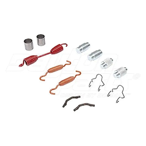 Automann BHE-3710HD brake hardware kit with springs and clips for vehicle braking systems, shown in the image.
