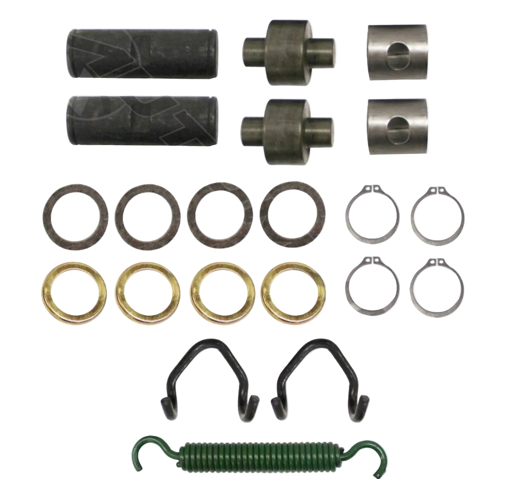 Automann Meritor brake kit with brake pads and components, shown in a detailed view for vehicle brake system replacement.