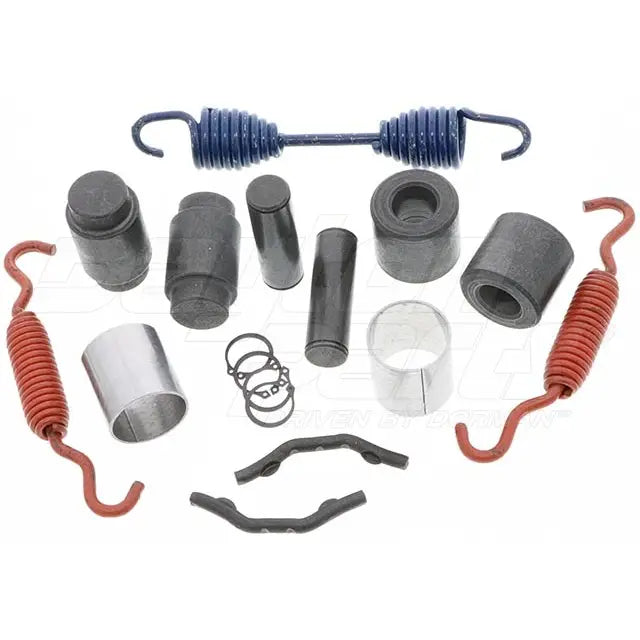 Automann BHE-3484 brake hardware kit with various brake components and hardware for automotive brake system repair.