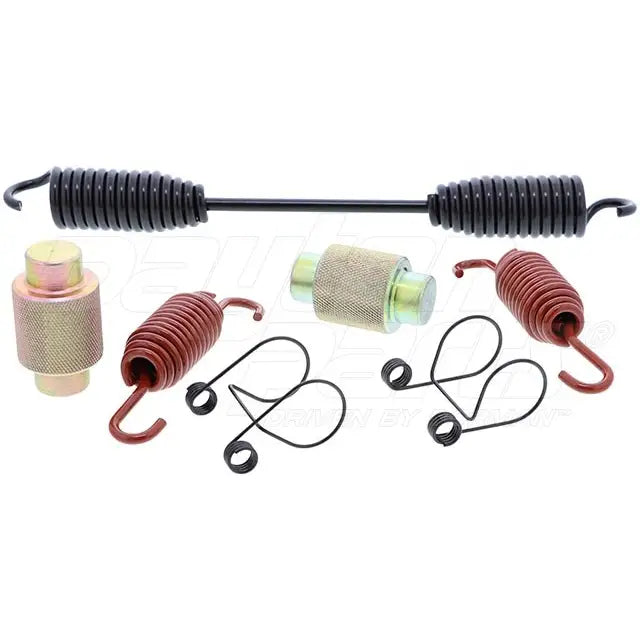 Automann 100.4709.10 brake hardware kit with various metal components for vehicle braking system repair.