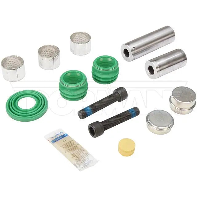 Automann caliper guide pin kit 100.A1438.12, includes durable guide pins for brake caliper assembly, model HTD-377.
