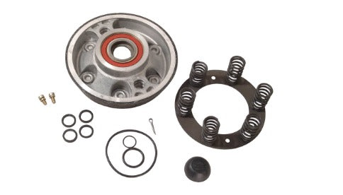 Spring pack kit with sealing lining, part number 104938, by Kitmasters, featuring multiple springs and sealing components.