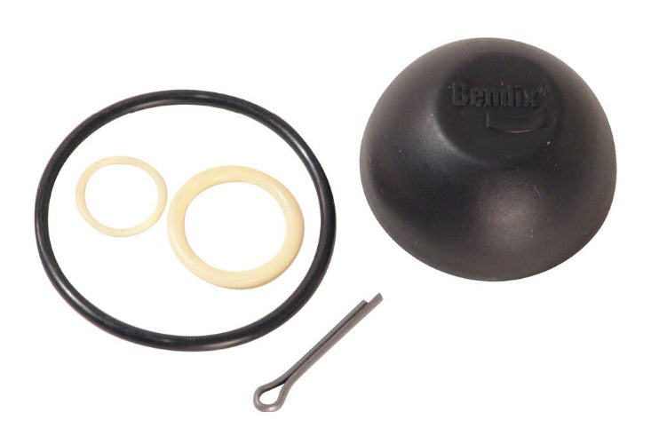 Bendix FDL Seal Kit by Kitmasters showing various seals and components for hydraulic or pneumatic systems.