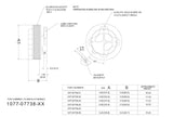 1077-07738-03X-Borg-Warner Style Remanufactured Fan Hub (Rear Air) (Core Deposit    $100 Included in Price) - Nick's Truck Parts