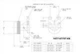 1077-07757-02X-Borg-Warner Style Remanufactured Fan Hub (Rear Air) (Core Deposit    $100 Included in Price) - Nick's Truck Parts