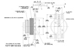 1077-08133-03X-Borg-Warner Style Remanufactured Fan Hub (Rear Air) (Core Deposit    $100 Included in Price) - Nick's Truck Parts
