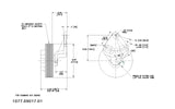 1077-09017-01X-Borg-Warner Style Remanufactured Fan Hub (Rear Air) (Core Deposit    $100 Included in Price) - Nick's Truck Parts