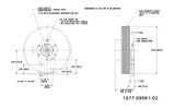 1077-09061-02X-Borg-Warner Style Remanufactured Fan Hub (Rear Air) (Core Deposit    $100 Included in Price) - Nick's Truck Parts