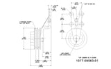 1077-09063-01X-Borg-Warner Style Remanufactured Fan Hub (Rear Air) (Core Deposit    $100 Included in Price) - Nick's Truck Parts