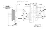 1077-09067-01X-Borg-Warner Style Remanufactured Fan Hub (Rear Air) (Core Deposit    $100 Included in Price) - Nick's Truck Parts