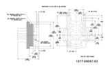 1077-09067-02X-Borg-Warner Style Remanufactured Fan Hub (Rear Air) (Core Deposit    $100 Included in Price) - Nick's Truck Parts