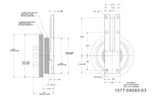 1077-09085-03X-Borg-Warner Style Remanufactured Fan Hub (Rear Air) (Core Deposit    $100 Included in Price)
