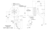 1077-09111-03X-Borg-Warner Style Remanufactured Fan Hub (Rear Air) (Core Deposit    $100 Included in Price)