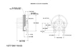 1077-09116-03X-Borg-Warner Style Remanufactured Fan Hub (Rear Air) (Core Deposit    $100 Included in Price)