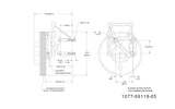1077-09118-05X-Borg-Warner Style Remanufactured Fan Hub (Rear Air) (Core Deposit    $100 Included in Price)