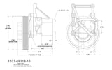 1077-09118-10X-Borg-Warner Style Remanufactured Fan Hub (Rear Air) (Core Deposit    $100 Included in Price)