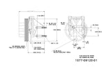 1077-09120-01X-Borg-Warner Style Remanufactured Fan Hub (Rear Air) (Core Deposit    $100 Included in Price) - Nick's Truck Parts