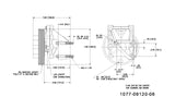 1077-09120-06X-Borg-Warner Style Remanufactured Fan Hub (Rear Air) (Core Deposit    $100 Included in Price)