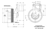 1077-09126-06X-Borg-Warner Style Remanufactured Fan Hub (Rear Air) (Core Deposit    $100 Included in Price)