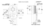 1077-09174-01X-Borg-Warner Style Remanufactured Fan Hub (Rear Air) (Core Deposit    $100 Included in Price)