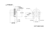 1077-09218-02X-Borg-Warner Style Remanufactured Fan Hub (Rear Air) (Core Deposit    $100 Included in Price) - Nick's Truck Parts