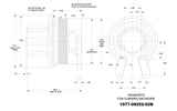 1077-09252-02BX-Borg-Warner Style Remanufactured Fan Hub (Rear Air) (Core Deposit    $100 Included in Price)