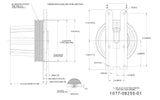 1077-09255-01X-Borg-Warner Style Remanufactured Fan Hub (Rear Air) (Core Deposit    $100 Included in Price) - Nick's Truck Parts