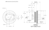 1077-09273-01X-Borg-Warner Style Remanufactured Fan Hub (Rear Air) (Core Deposit    $100 Included in Price)