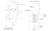 1077-09313-01X-Borg-Warner Style Remanufactured Fan Hub (Rear Air) (Core Deposit    $100 Included in Price)