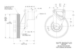 1077-09347-01X-Borg-Warner Style Remanufactured Fan Hub (Rear Air) (Core Deposit    $100 Included in Price)