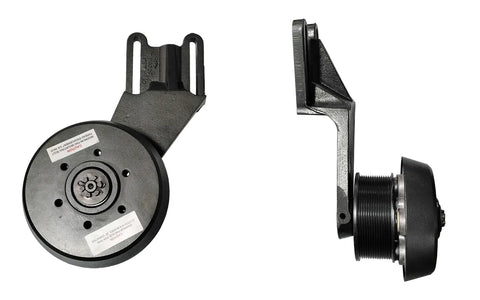 Remanufactured Kit Masters fan clutch for vehicle cooling, shown in image with detailed metal construction.