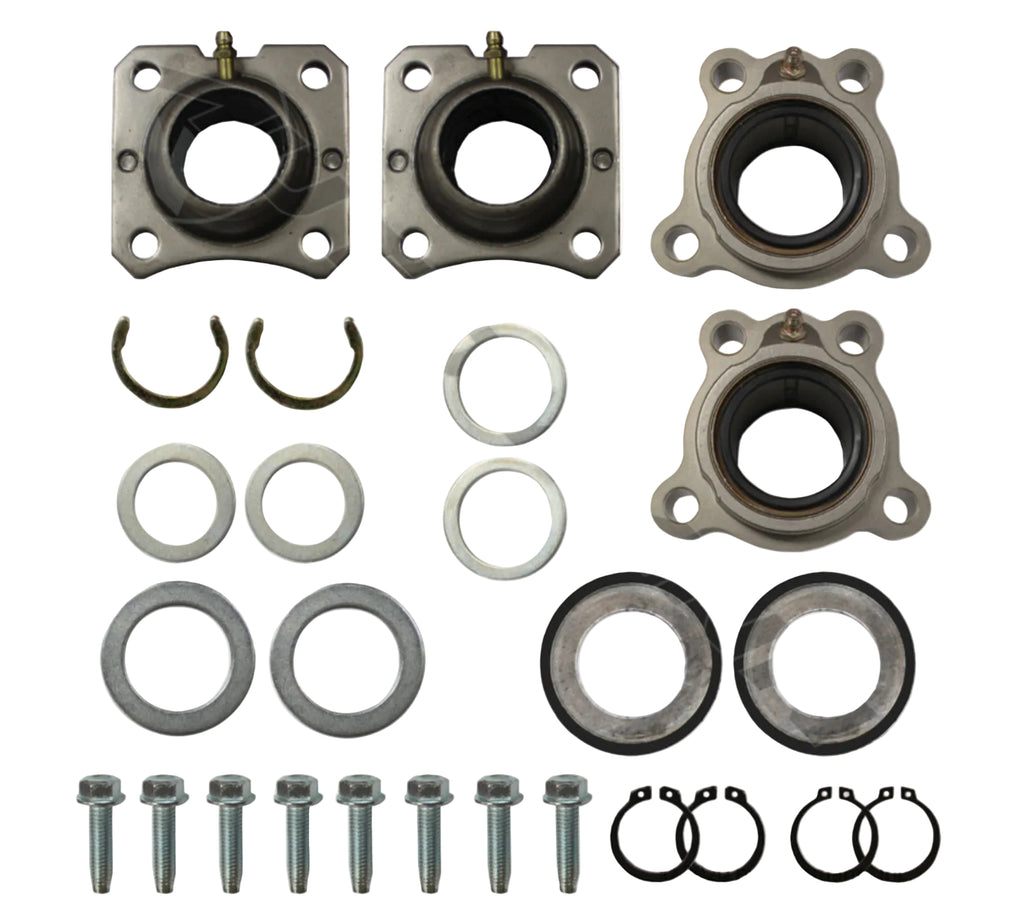 Automann BHE-9079 camshaft hardware kit for brake system with various metal components and fasteners, shown on a white background.