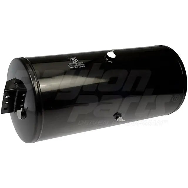 Dayton 12-285042 air tank reservoir for compressed air systems, shown in image with metal construction and valve connection
