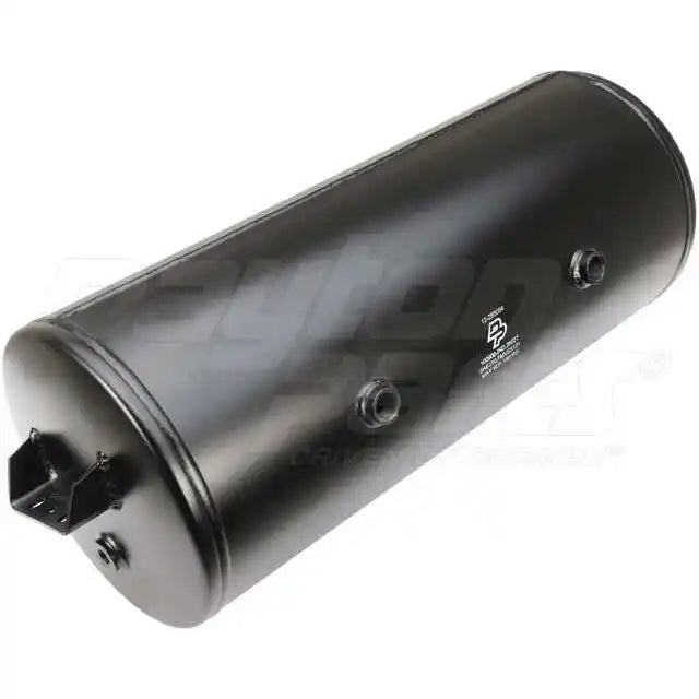 Dayton heavy duty trailer air tank, 12-285084, showing a large metal air tank for trailer air brake systems.