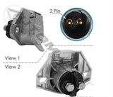 12-801EP - Socket Dual Pole Horizontal - Nick's Truck Parts