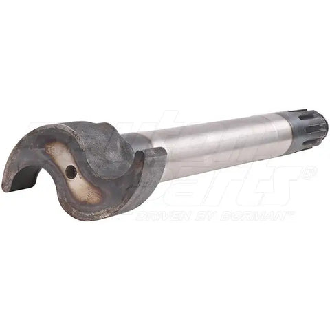 Dayton E-9772-Air Brake S Camshaft for heavy-duty truck brakes, showing the metal camshaft with mounting features.
