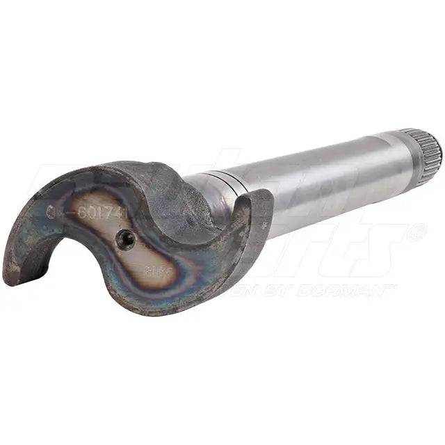 Automann E-9725-Air Brake S Camshaft for heavy-duty truck brakes, showing the metal camshaft with mounting details.