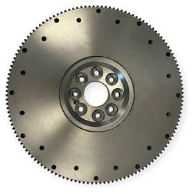 Automann A1265875 flat style flywheel for drivetrain, showing the metal wheel with gear teeth and smooth flat surface.