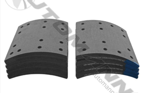 140.4711.201- Brake Lining 20K RP628C RSD - Nick's Truck Parts