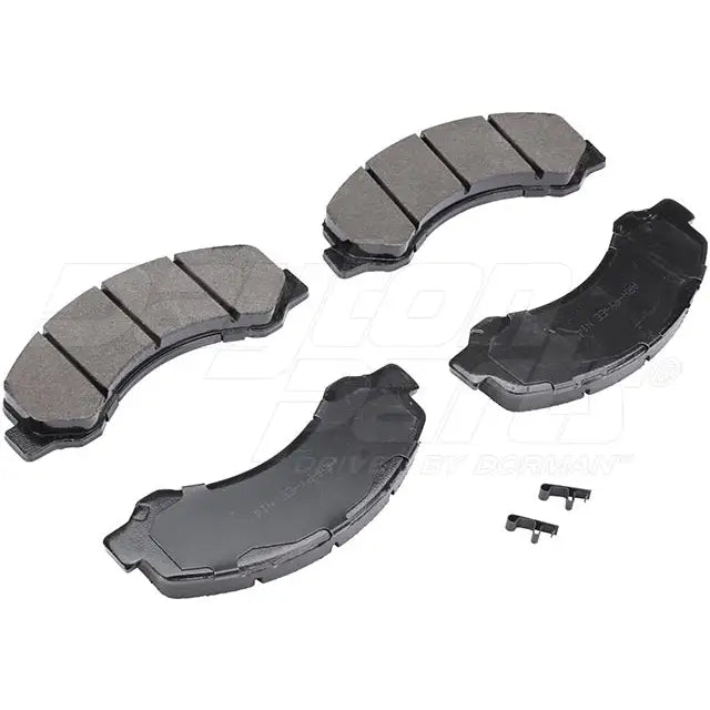 Automann hydraulic brake pads, model 141.7698-D826, showing the brake pad set with metal backing and friction material.