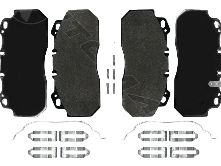 Automann severe duty air disc brake pads with FMSI 8427 D1312 for heavy-duty vehicle braking systems.