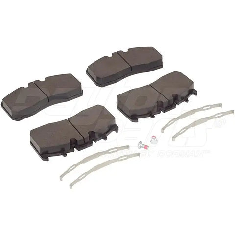 Automann 141.D1370XD26N air disc brake pad set for 26K heavy-duty vehicles, showing a set of brake pads with metal backing plates.