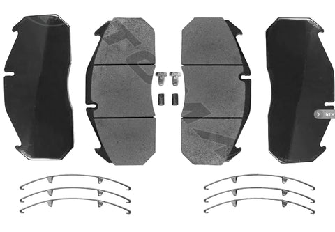 Automann 141.D1407FS air disc brake pads showing metallic brake pad with FMSI 8515 markings