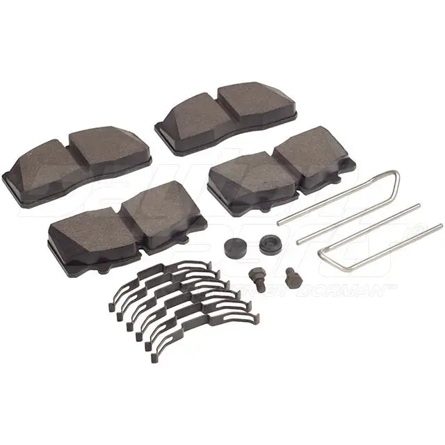 Automann 141.D1518FS air disc brake pads with FMSI 8727-D1518, showing the standard brake pad design and friction surface.